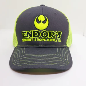 Endor's Trucker Baseball Hat – a stylish and comfortable cap designed for arborists, tree climbers, and outdoor professionals. Show your support for quality arborist gear with this breathable, adjustable trucker hat. Get yours today at Endor's Arborist & Rope Supply. Call (234) 410-3240 to order now!