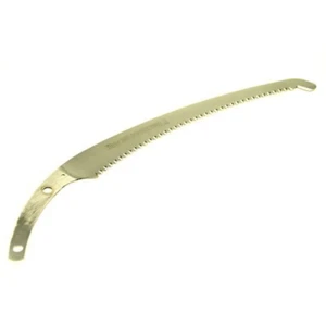 Silky Sugoi 360mm replacement blade with hook, ideal for arborists needing a sharp, aggressive pull-cut blade for high-performance pruning. The hooked tip helps with controlled cuts and branch removal. Keep your saw working like new—call Endor’s Arborist & Rope Supply at (234) 410-3240 for expert service and quality gear today!