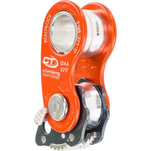 CT RollNLock (2D652-5) pulley and rope clamp in use—compact, multifunctional tool for arborist rigging, hauling, and rope access tasks. Call Endor’s Arborist & Rope Supply at (234) 410-3240 to learn more or visit our Canton, Ohio showroom for expert-recommended climbing hardware and arborist gear. Trust Endor’s for safe, reliable tree-care equipment.