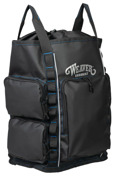 Side view of the Chasm Gear Bag from Endor's Arborist & Rope Supply, showcasing heavy-duty construction and side handles ideal for arborist tools and climbing gear. Built for performance in the field. Call Endor’s Arborist & Rope Supply at (234) 410-3240 to order or learn more today.