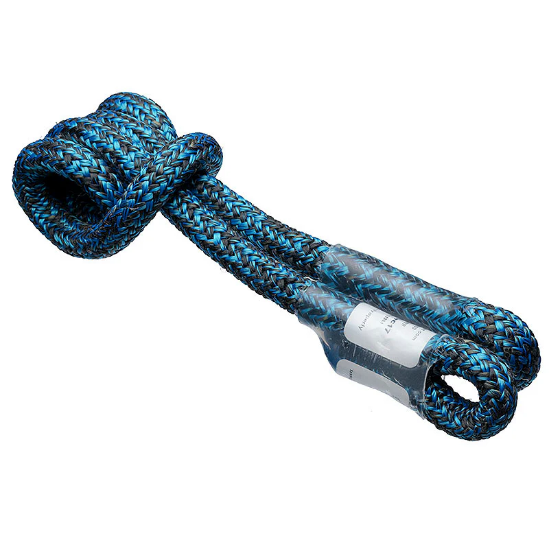 10mm sewn Eye-to-Eye Armor-Prus hitch cord in blue and black, built for high heat resistance, durability, and secure performance in professional climbing systems. Perfect for arborists needing reliable friction hitch setups. Available now at Endor’s Arborist & Rope Supply. Call (234) 410-3240 for expert advice, top-quality rope gear, and arborist tools you can trust.