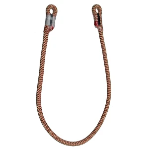 10mm sewn Eye-to-Eye Ocean Polyester hitch cord in red and white, designed for superior durability, heat resistance, and reliable performance in climbing and rigging systems. Perfect for creating secure, long-lasting friction hitches. Available now at Endor’s Arborist & Rope Supply. Call (234) 410-3240 to get expert recommendations and shop high-quality arborist gear you can trust.
