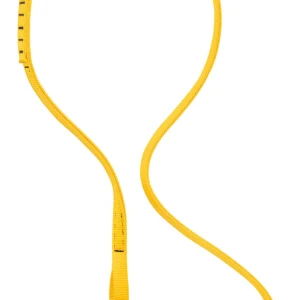 Durable replacement strap for the PETZL EJECT adjustable friction saver, featuring reinforced stitching and high-visibility design—perfect for secure canopy anchoring during arborist work. For top-rated climbing and rigging gear, call Endor's Arborist & Rope Supply at (234) 410-3240.