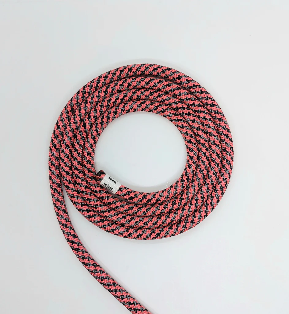 Image of the Courant Rebel Climbing Rope in pink, available at Endor’s Arborist & Rope Supply—engineered for durability, flexibility, and visibility in the field. This vibrant rope is ideal for arborists, tree climbers, and rope access professionals who demand safety and performance. Call Endor’s Arborist & Rope Supply at (234) 410-3240 to order your Rebel Pink rope or speak with our expert staff about trusted climbing gear and equipment.