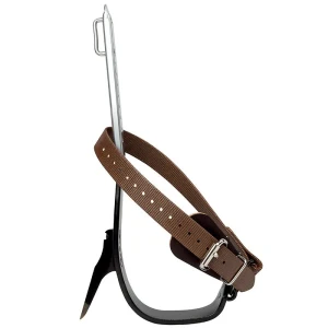 Buckingham tree climber spikes with replaceable gaffs, built for professional arborists who need durable, dependable climbing gear. Designed for comfort, precision, and safety while scaling trees. Replaceable gaffs offer long-term value and versatility. For top-quality climbing equipment, call Endor's Arborist & Rope Supply at (234) 410-3240 today.