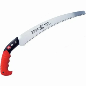 Samurai heavy-duty 13-inch hand saw with ergonomic grip and aggressive tooth design—ideal for fast, clean cuts in tough wood. Trust Endor’s Arborist & Rope Supply for premium pruning tools. Call (234) 410-3240 to order or get expert help finding the right gear!