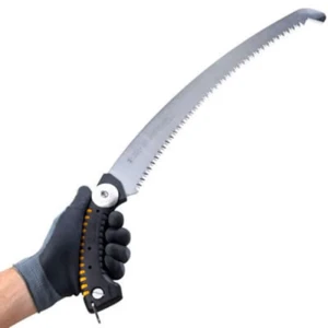Silky Sugoi 360mm curved hand saw with aggressive teeth and hooked tip for efficient pruning and controlled cutting in arborist work. Perfect for professionals who demand performance and durability. For expert advice and top-tier gear, call Endor’s Arborist & Rope Supply at (234) 410-3240 today.