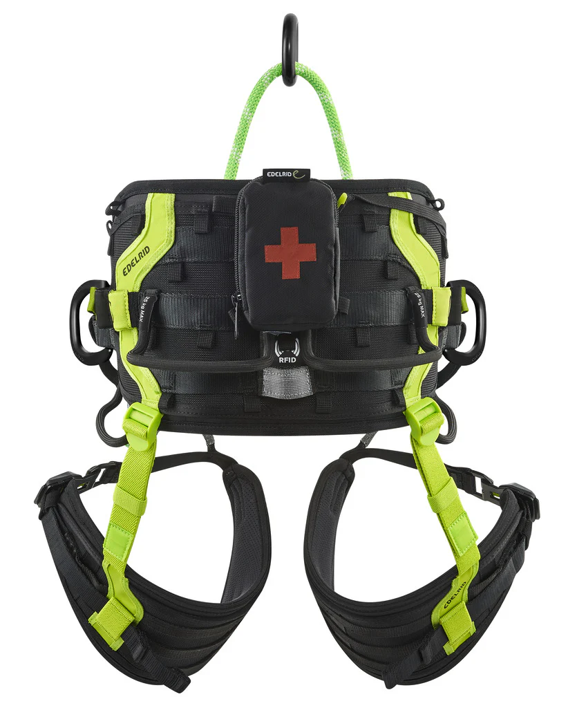 High-quality image of the TreeRex nighttime arborist climbing line in a striking oasis color blend. This durable rope offers visibility and strength for safe climbing in low-light conditions. Get trusted gear from Endor’s Arborist & Rope Supply—call (234) 410-3240 for expert help and top-tier arborist equipment.