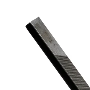 Side view of a left-facing chainsaw file guide designed to help arborists and tree care pros maintain sharp, accurate cutting chains. Built for durability and ease of use in the field. For expert advice and high-quality arborist gear, call Endor’s Arborist & Rope Supply at (234) 410-3240.