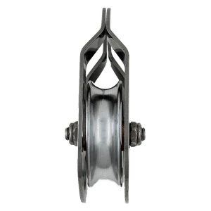 CMI Aluminum 5/8in Pulley RP104 – a high-strength, lightweight pulley designed for arborists, rigging professionals, and climbers. Built for durability and smooth performance under heavy loads. Get yours today at Endor’s Arborist & Rope Supply! Call (234) 410-3240 for expert advice and availability.