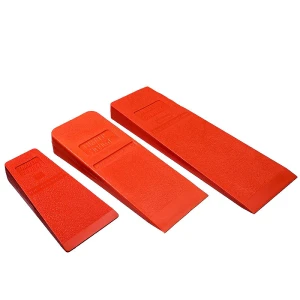 High-quality Smooth Felling Wedge designed to assist arborists with precise and safe tree felling. Durable, impact-resistant plastic construction ensures reliable performance in the field. Get the gear you can trust—contact Endor’s Arborist & Rope Supply at (234) 410-3240 to stock up on essential tree felling tools today.